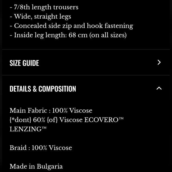 Sezane Christiano Ornanmental Print Trousers - Picture 5 of 5